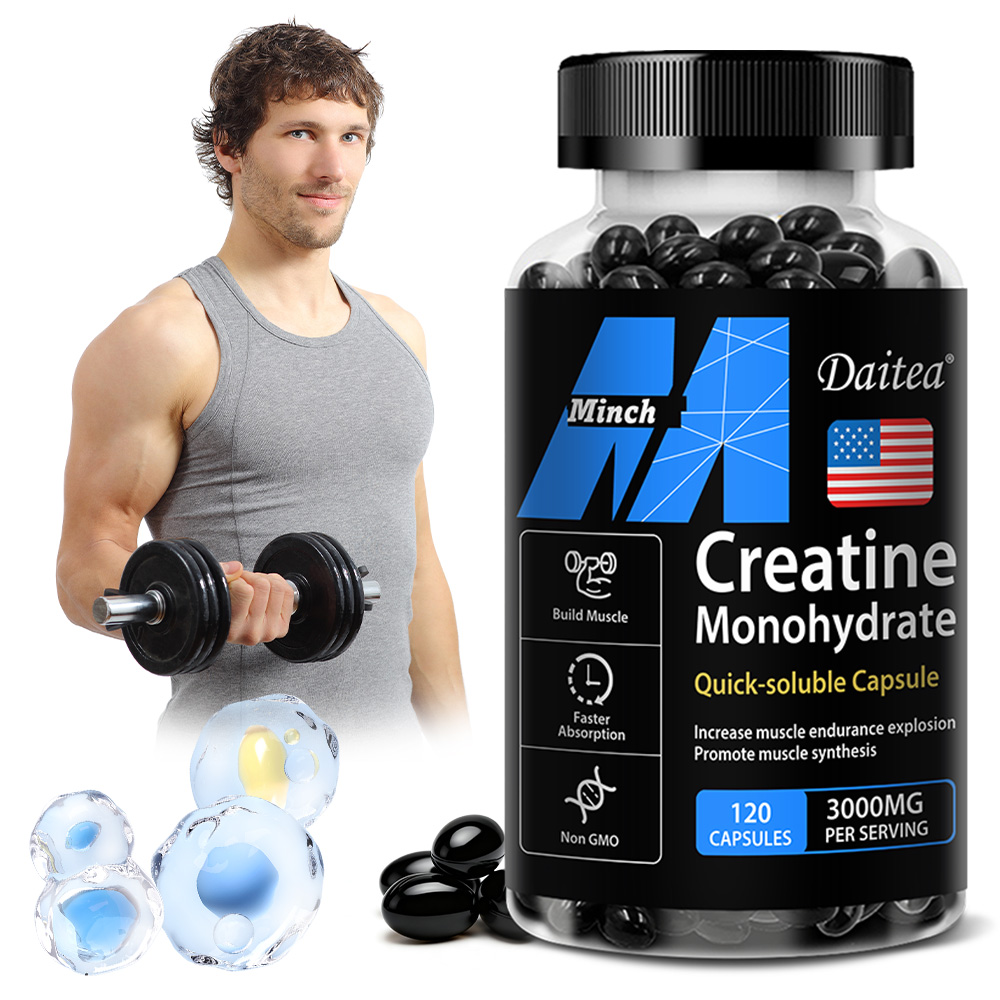 Creatine Monohydrate Powder - Kapsul Creatine Monohydrate untuk Meningkatkan Massa