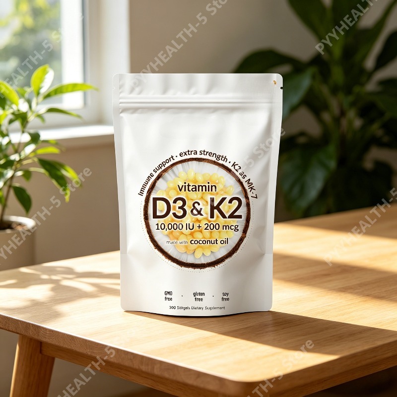 Vitamin D3 K2 Drop - Softgel Vitamin D3 K2 D3 10000