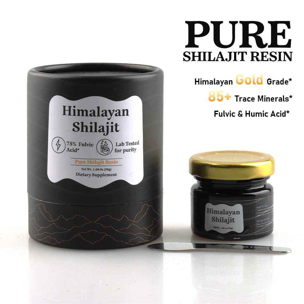 Shilajit Resin Pure - Resin Shilajit Himalaya Murni Potensi Tinggi