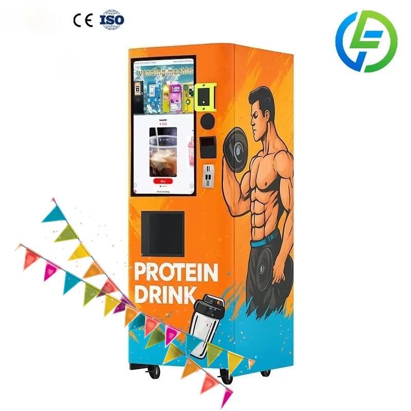 Nutrition Fitness - Mesin Penjual Protein Shake Otomatis yang