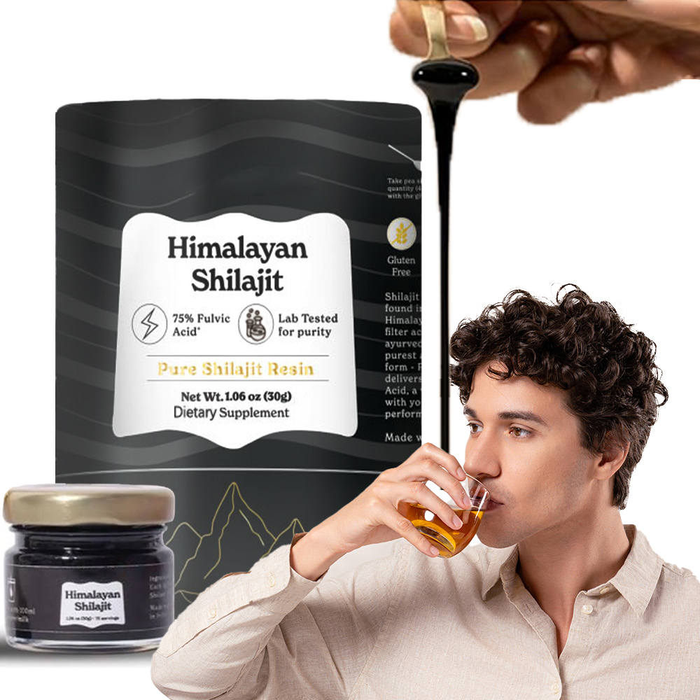Shilajit Resin Pure - Shilajit Himalaya Murni, Resin Lunak, Organik