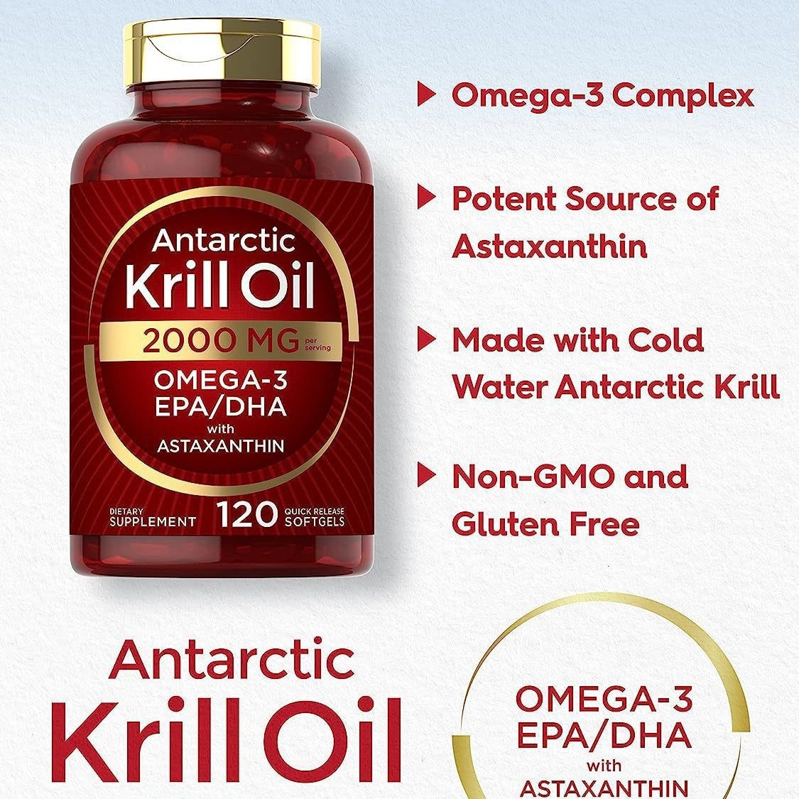 Nutrition Fitness - Kapsul lunak minyak krill melengkapi nutrisi,