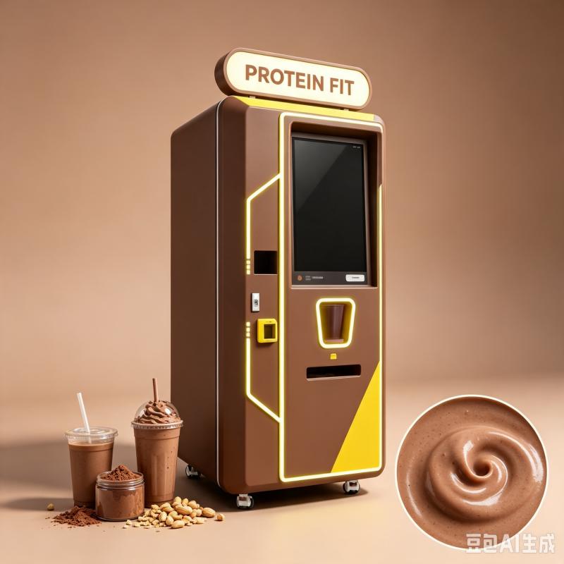 Nutrition Fitness Equipment - Mesin Penjual Protein Shake yang Dapat