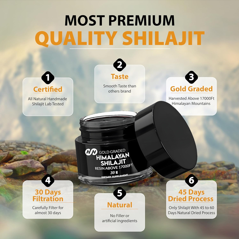 Resin Shilajit Himalaya Murni, - Shilajit Resin Pure ulasan dan harga