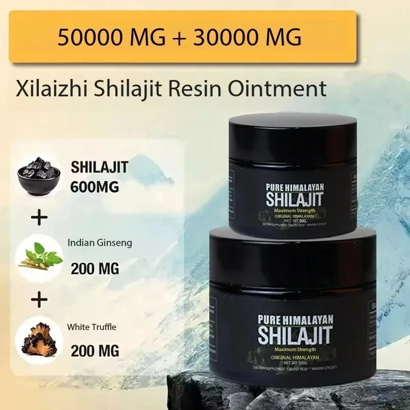 30g /50g100% Pasta Resin Shila - Shilajit Resin Pure ulasan dan harga