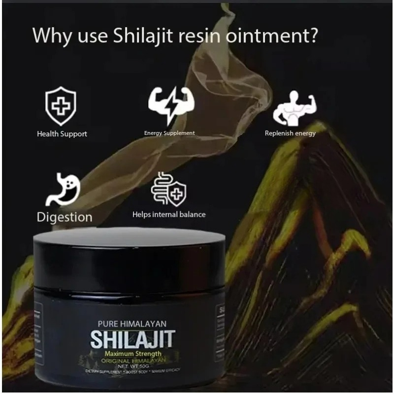30g /50g100% Pasta Resin Shila - Shilajit Resin Pure ulasan dan harga