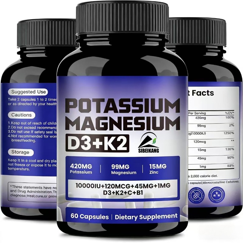 Kapsul potasium magnesium seng - Vitamin D3 K2 Drop ulasan dan harga