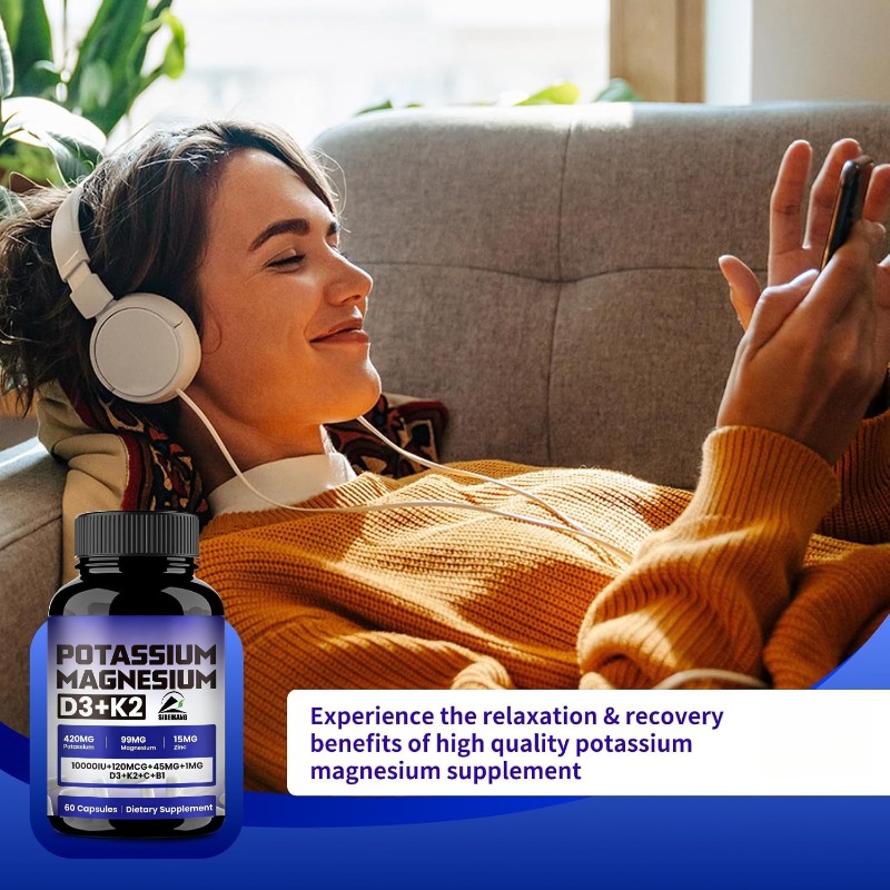 Kapsul potasium magnesium seng - Vitamin D3 K2 Drop ulasan dan harga