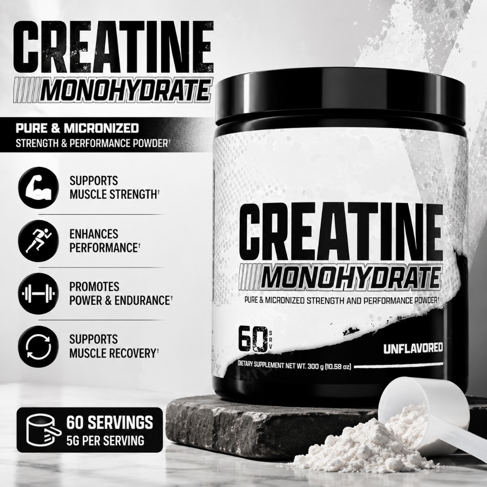 Bubuk Creatine Monohydrate Mik - Creatine Monohydrate Powder ulasan dan harga
