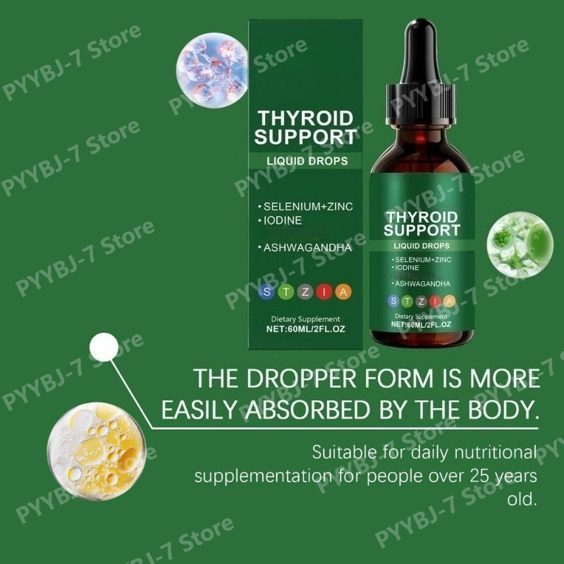 Tetes Cairan Pendukung Tiroid  - Iodine Drops Supplement ulasan dan harga