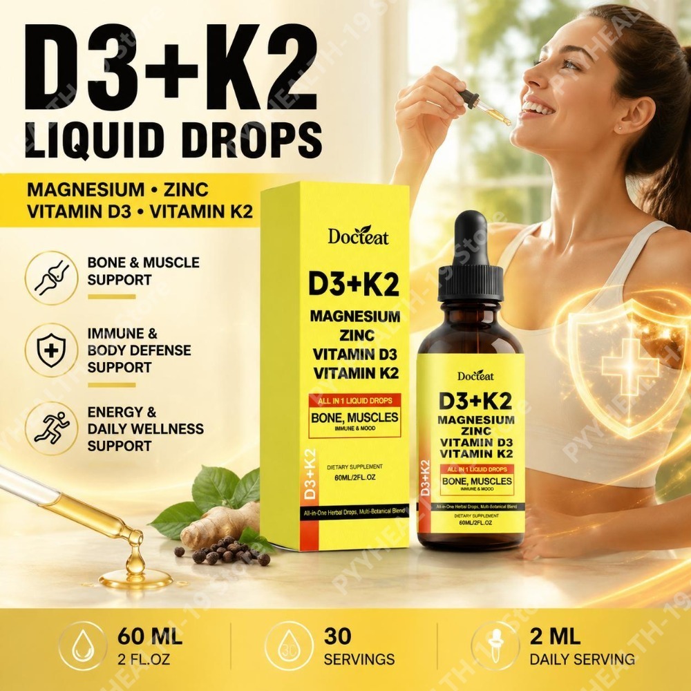 Docteat D3+K2 Cairan Tetes den - Vitamin D3 K2 Drop ulasan dan harga