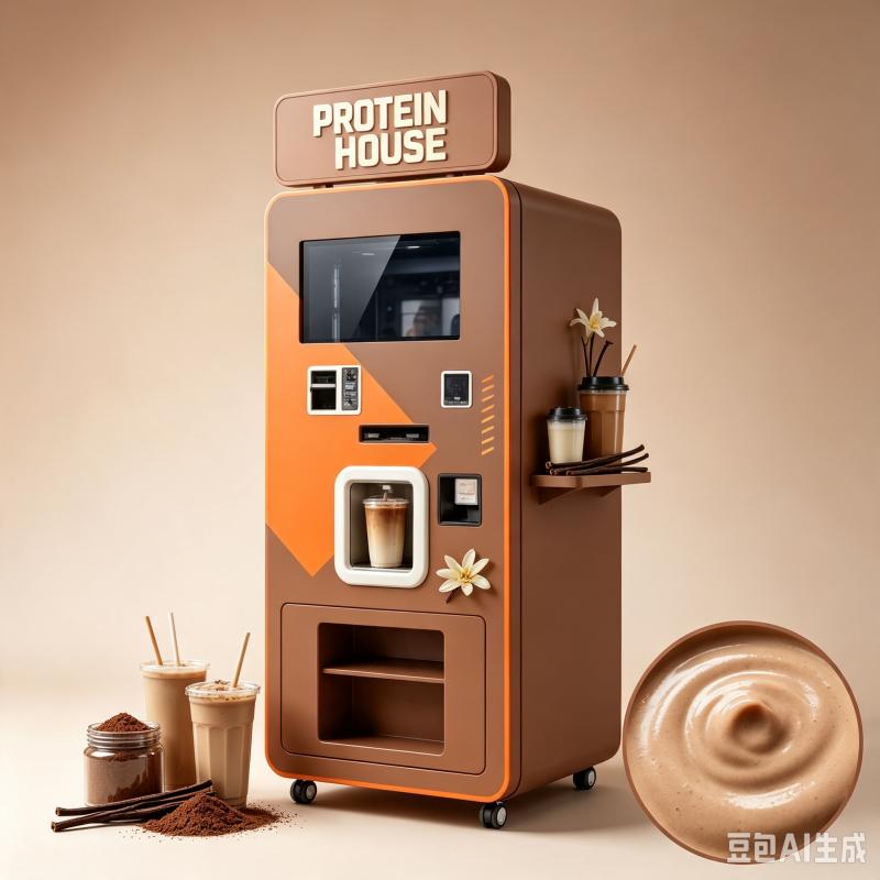 Mesin Penjual Minuman Protein  - Nutrition Fitness Equipment ulasan dan harga