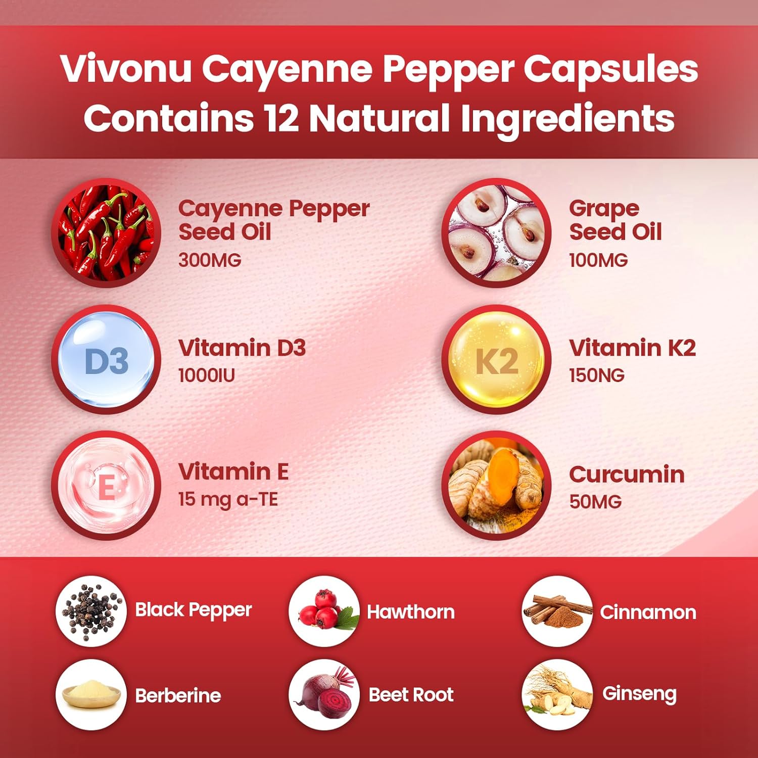Suplemen Softgel Cabai Cayenne - Vitamin D3 K2 Drop ulasan dan harga