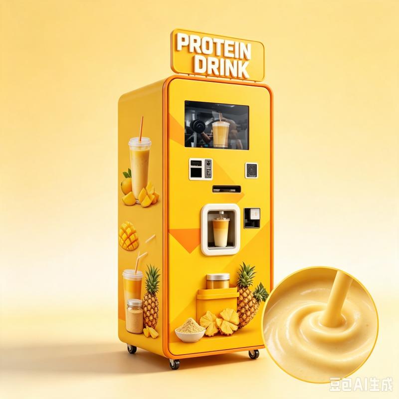 Mesin Penjual Protein Shake ya - Nutrition Fitness Equipment ulasan dan harga