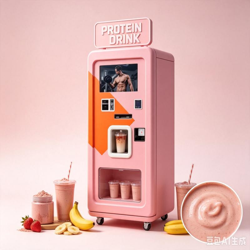 Mesin Penjual Protein Shake ya - Nutrition Fitness Equipment ulasan dan harga