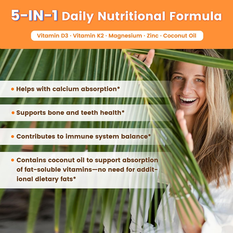 Kapsul Vitamin D3+K2, dengan M - Vitamin D3 K2 Drop ulasan dan harga
