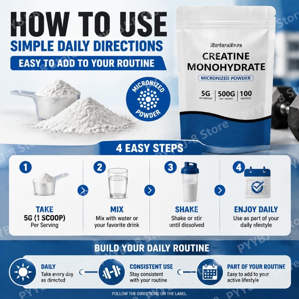 NutureNova Creatine Monohydrat - Creatine Monohydrate Powder ulasan dan harga