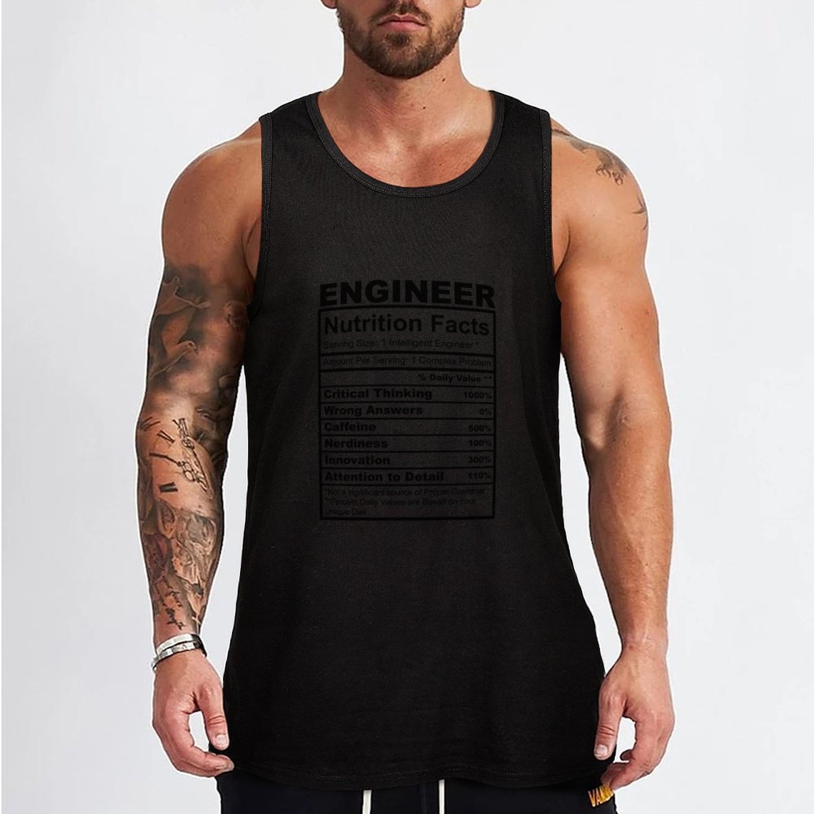 Hadiah Insinyur Lucu, Tank Top - The Nutrition Fitness ulasan dan harga