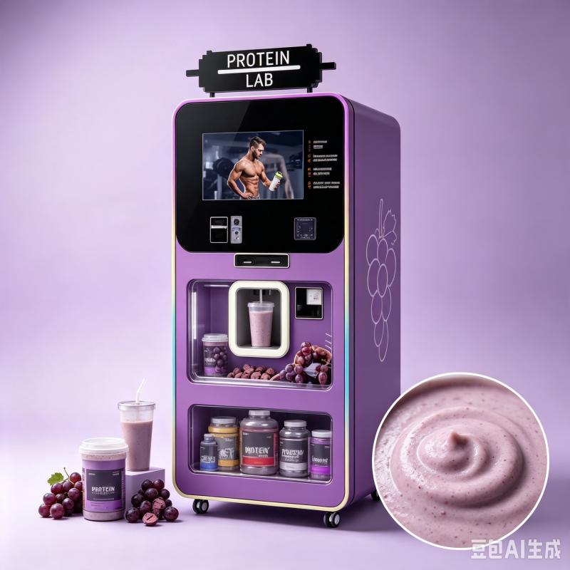 Mesin Penjual Protein Shake ya - Nutrition Fitness Equipment ulasan dan harga