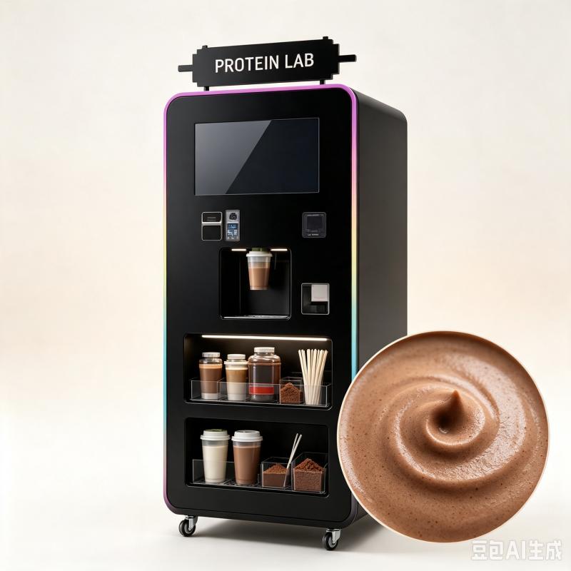 Mesin Penjual Protein Shake ya - Nutrition Fitness Equipment ulasan dan harga
