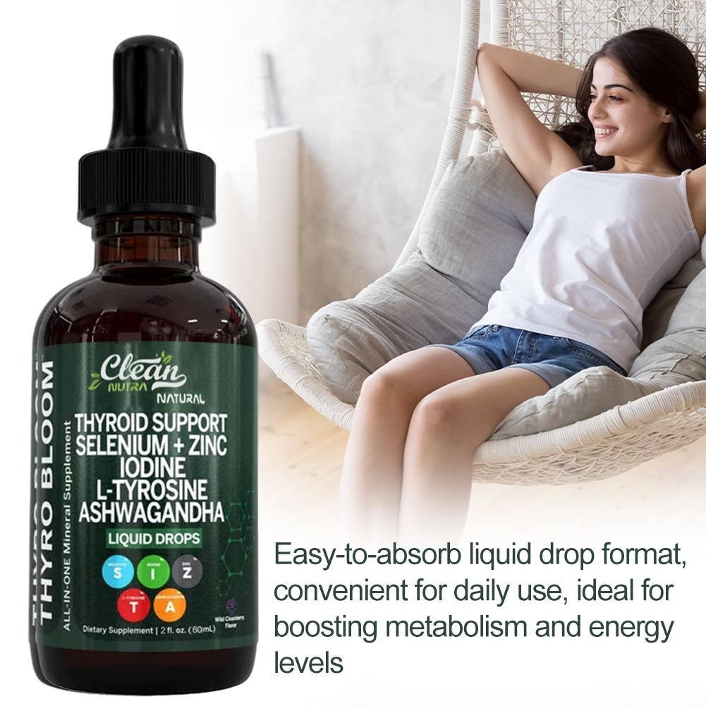 60ml Suplemen Cair Vitamin B3& - Iodine Drops Supplement ulasan dan harga